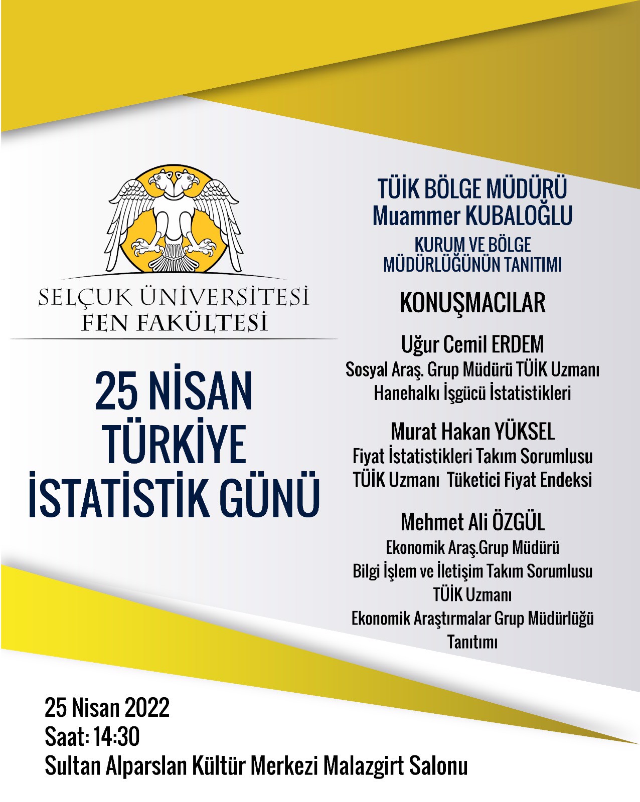 25 Nisan Türkiye İstatistik Günü Semineri